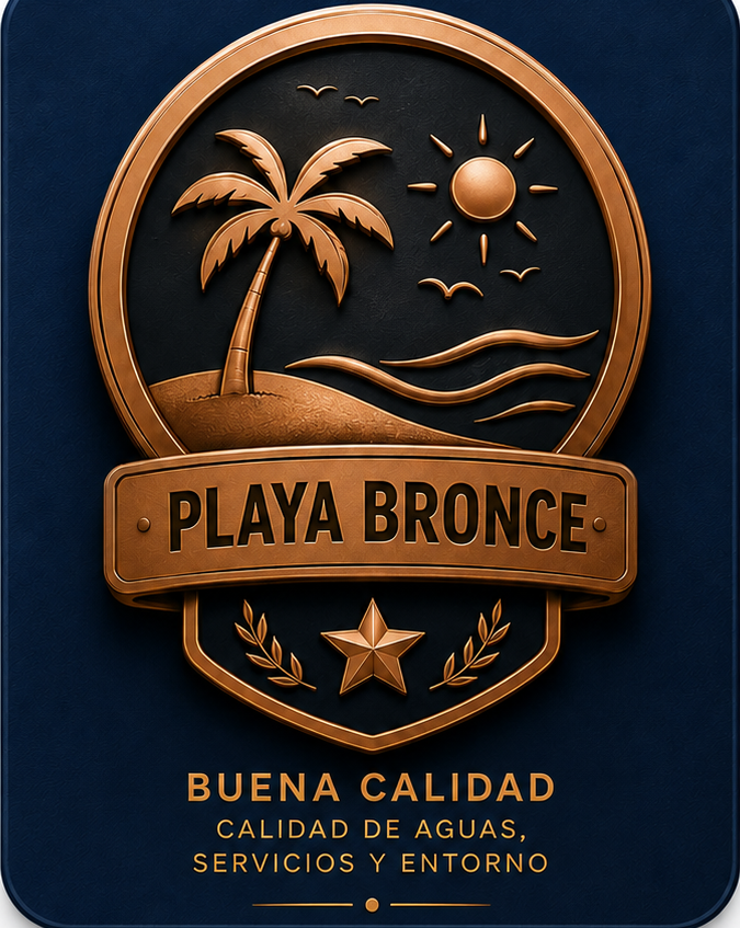 Emblema Playa Bronce